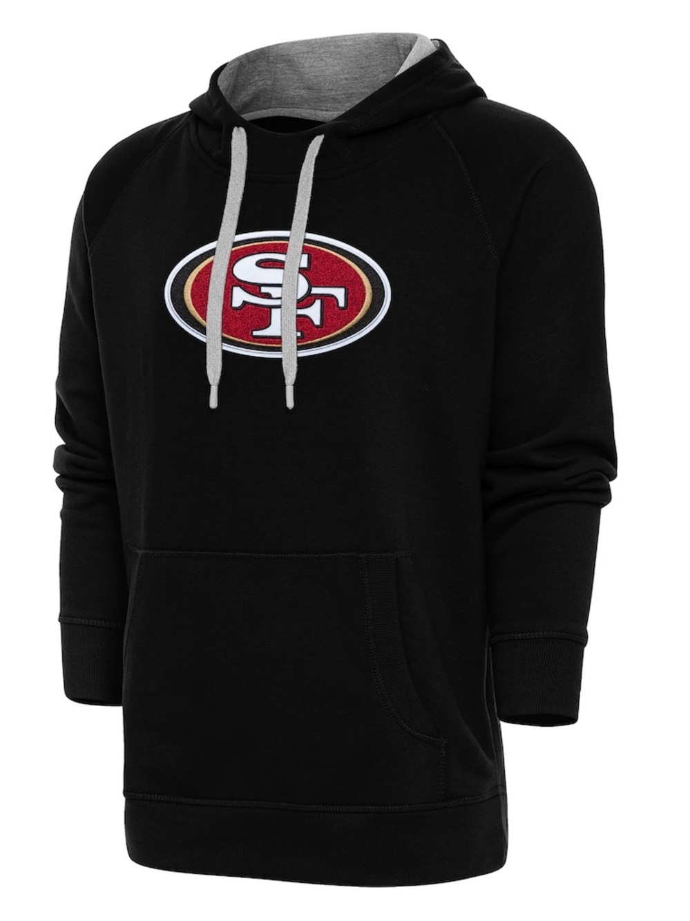 Black San Francisco 49ers Pullover Hoodie Sweatshirt